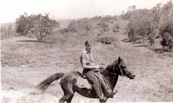 Alex in Queensland, 1953